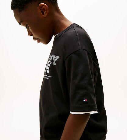 Tommy Hilfiger T-shirt - 1985 Graphic Print - Black
