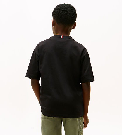 Tommy Hilfiger T-shirt - 1985 Graphic Print - Black