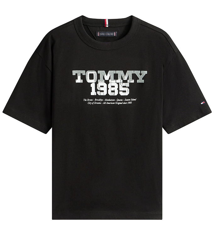 Tommy Hilfiger T-shirt - 1985 Graphic Print - Black