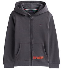 Tommy Hilfiger Cardigan - sweat - Washed Black/Grey