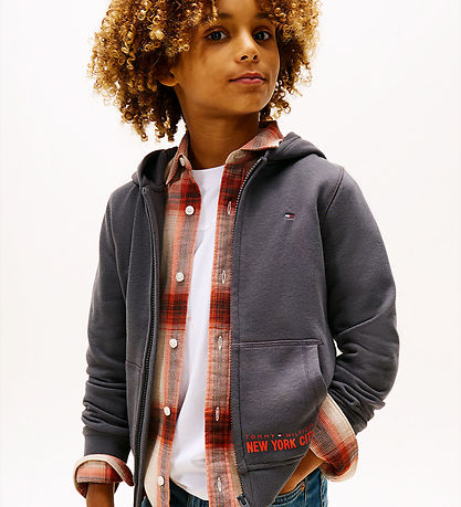 Tommy Hilfiger Cardigan - sweat - Washed Black/Grey