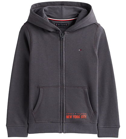 Tommy Hilfiger Cardigan - sweat - Washed Black/Grey