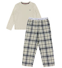 Tommy Hilfiger Nattøj - Newsprint/Tartan Newsprint Tommy Hilfiger Nattøj - Newsprint/Tartan Newsprint