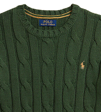 Polo Ralph Lauren Bluse - Strik - Bottle Green