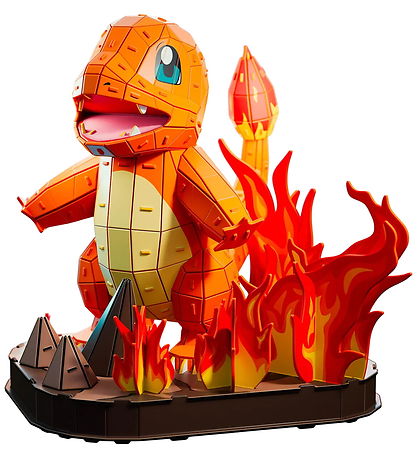 4D Puzzles Puslespil - Pokemon 30 cm - Charmander