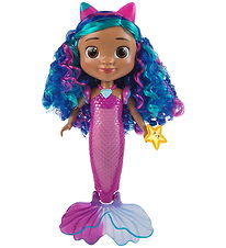 Gabby's Dollhouse Dukke - Sing & Shine Mermaid Gabby Doll - 36 c