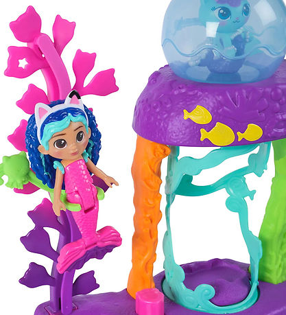 Gabby's Dollhouse Legetøj - Gabby's Movie Mercats Kitty Aquarium