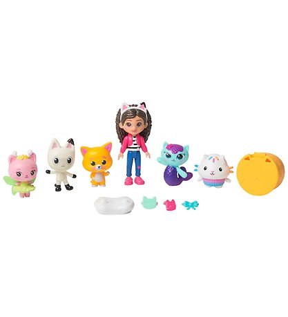 Gabby's Dollhouse Legetøj - Big Cat-Venture - 6 Figure Giftset