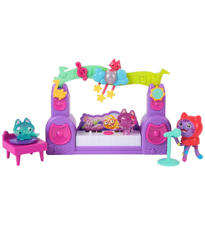 Gabby's Dollhouse Legetøj - Pawsome Party Room Story Set