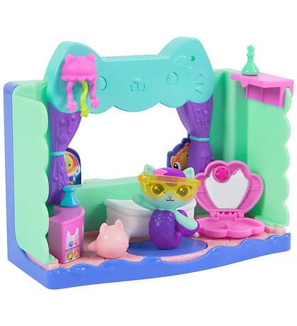 Gabby's Dollhouse Legetøj - Potal Rooms - MerCat's Spa-wesome Ba