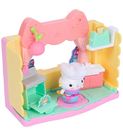 Gabby's Dollhouse Legetøj - Potal Rooms - Cakey's Sprinkle Cake-