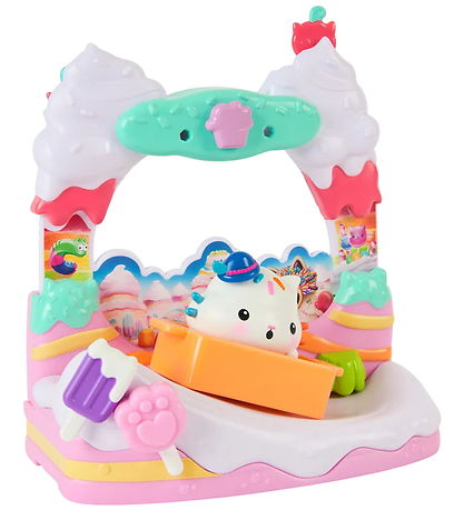 Gabby's Dollhouse Legetøj - Cakey Cat's Sweet Treat Balcony