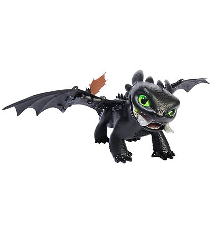 Dragons Legetøj - 30 cm - Tame & Train Interactive Toothless