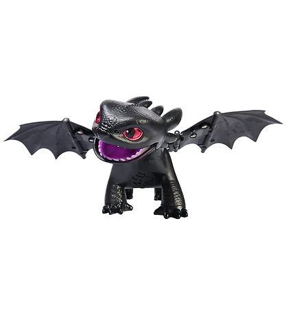 Dragons Legetøj - 30 cm - Tame & Train Interactive Toothless