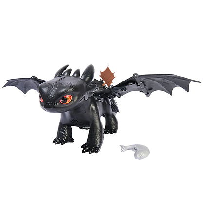 Dragons Legetøj - 30 cm - Tame & Train Interactive Toothless