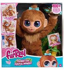 FurReal Interaktiv Abe - Peanut The Playful Monkey - 40 cm