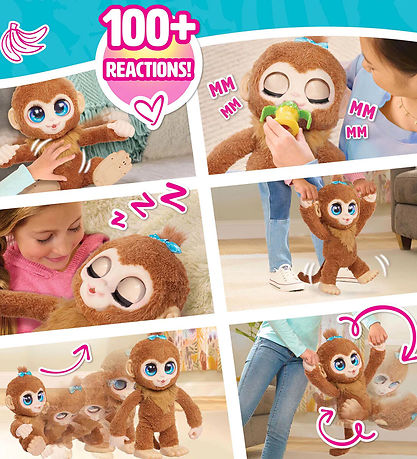 FurReal Legetøj - Peanut The Playful Monkey - 40 cm