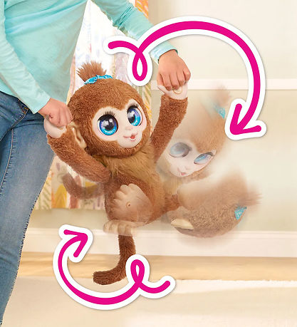 FurReal Legetøj - Peanut The Playful Monkey - 40 cm