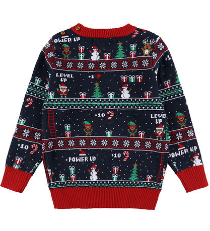 Jule-Sweaters Bluse - Vintage Gaming Sweater