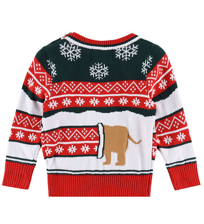 Jule-Sweaters Bluse - The Sausage Dog Christmas Sweater