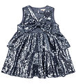 Konges Sløjd Dress - Rosie - Bel Air Blue w. Sequins