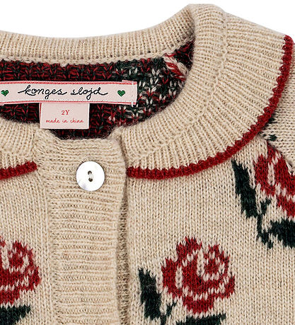 Konges Sløjd Cardigan - Uld/Polyamid - Belou - Rose