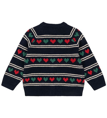Konges Sløjd Cardigan - Uld/Polyamid - Belou - Heart