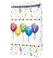 Decorata Party Candy bags - 4-Pack - Happy Birthday Streamers