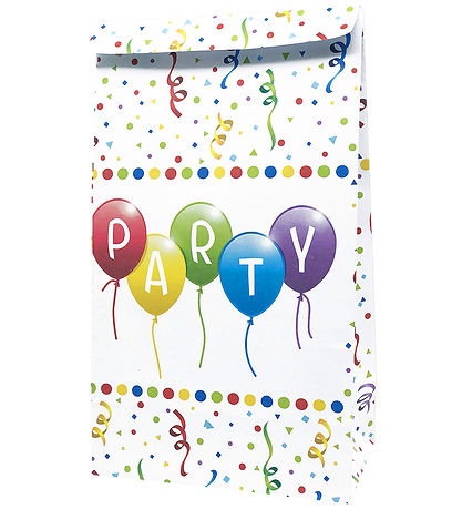 Decorata Party Candy bags - 4-Pack - Happy Birthday Streamers