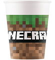 Decorata Party Papkrus - 8-pak - 200 ml - Minecraft