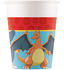Decorata Party Paper cup - 8-Pack - 200 mL - Pokémon