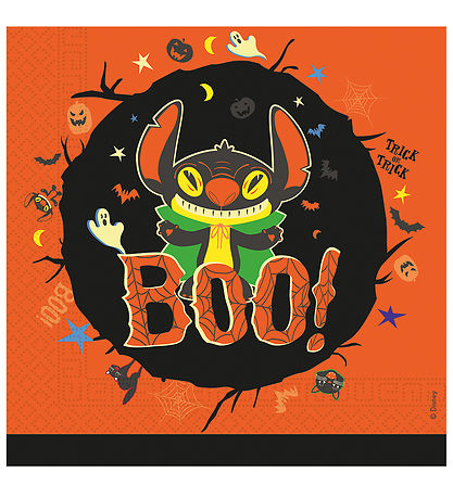 Decorata Party Napkins - 20-pack - 33*33 cm - Stitch Halloween