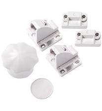 Jippies Magnetic lock - Starter set - 2 pcs - White