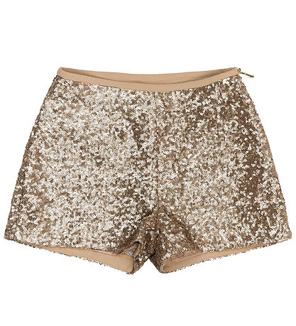 The New Shorts - TnRupa - Gold m. Pailletten