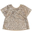 The New Blouse - TnRupa - Gold w. Sequins