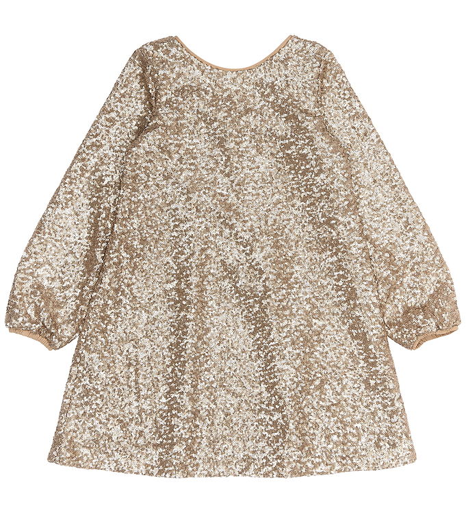 The New Kjole - TnRupa - Guld m. Palietter