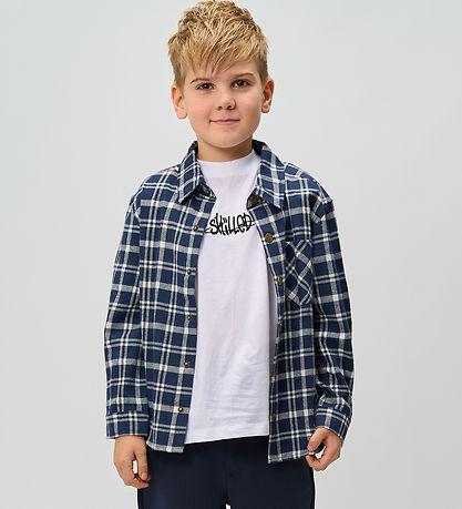 The New Shirt - TnRonan - Navy Blazer Check