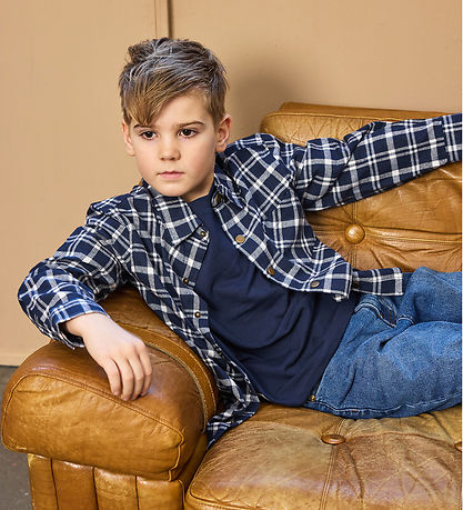 The New Shirt - TnRonan - Navy Blazer Check