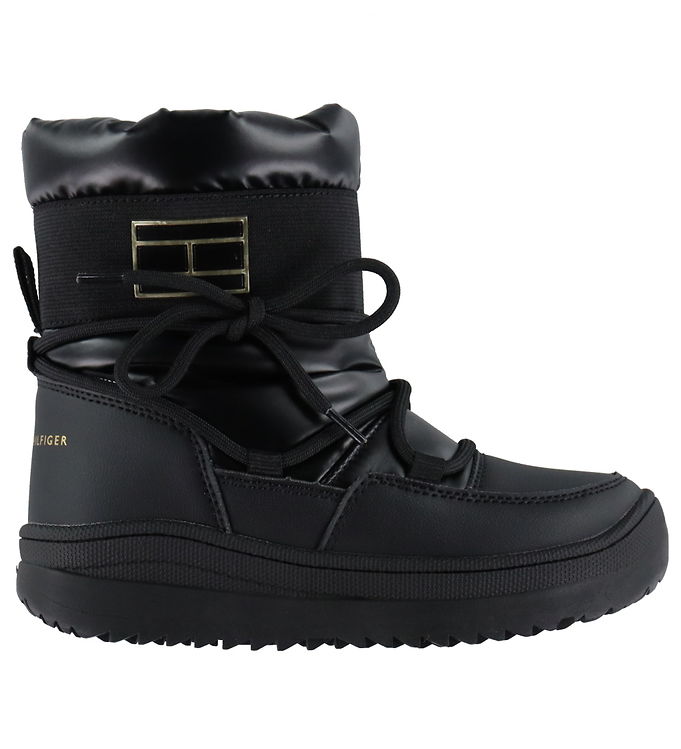 Tommy Hilfiger Vinterstøvler - Sort