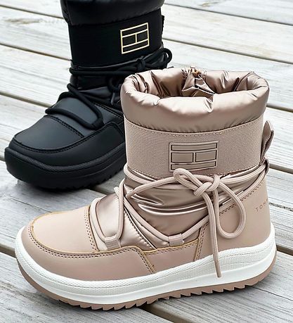 Tommy Hilfiger Vinterstøvler - Bronze