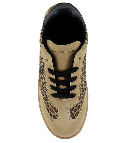 Tommy Hilfiger Sko - Low Cut Lace-Up - Taupe/Beige