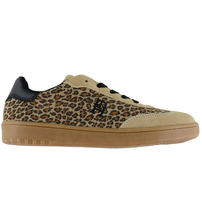 Tommy Hilfiger Sko - Low Cut Lace-Up - Taupe/Beige