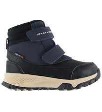 Tommy Hilfiger Vinterstøvler - Tex - Sort/Blå
