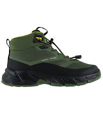 Tommy Hilfiger Støvler - Mid Lace-Up - Military Green