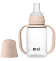 BIBS Sutteflaske m. Håndtag - 150 ml - Blush