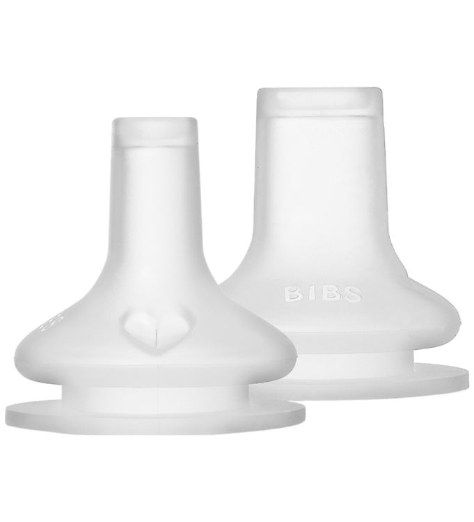 BIBS Bottle - Tilbehør - Suttehoved - Silikone/Sippy - 2-Pak
