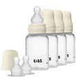 BIBS Sutteflasker - 4-pak - 150 ml - Silikone - Ivory BIBS Sutteflasker - 4-pak - 150 ml - Silikone - Ivory