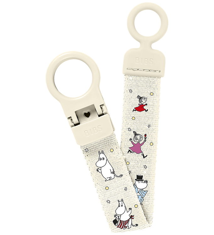 BIBS x Moomins Suttesnor - Loop Clip - Ivory billede