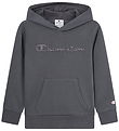 Champion Hættetrøje - Forged Steel Grey Champion Hættetrøje - Forged Steel Grey