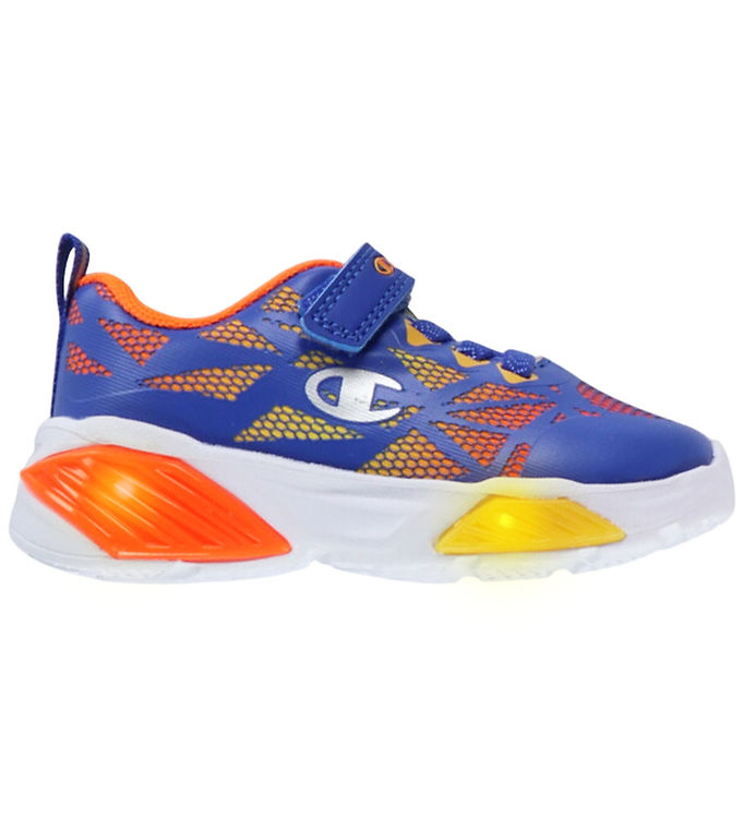 Champion Sko m. Lys - Wave Tri B TD - Cobalt Blue